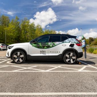 Volvo electric car charging